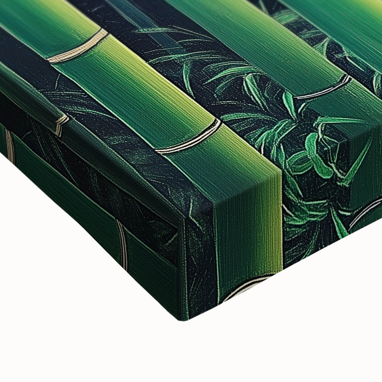 Framed Art for Living Room - Bamboo Forest Canvas Wall Art