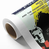 The Police Retro Concert Poster - Vintage 1980s Band Art, Hollywood Park