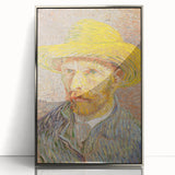 Impressionist Wall Art - Van Gogh Self-Portrait with Straw Hat