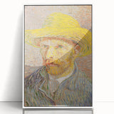 Impressionist Wall Art - Van Gogh Self-Portrait with Straw Hat