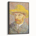 Impressionist Wall Art - Van Gogh Self-Portrait with Straw Hat