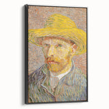 Impressionist Wall Art - Van Gogh Self-Portrait with Straw Hat