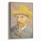 Impressionist Wall Art - Van Gogh Self-Portrait with Straw Hat