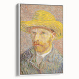 Impressionist Wall Art - Van Gogh Self-Portrait with Straw Hat