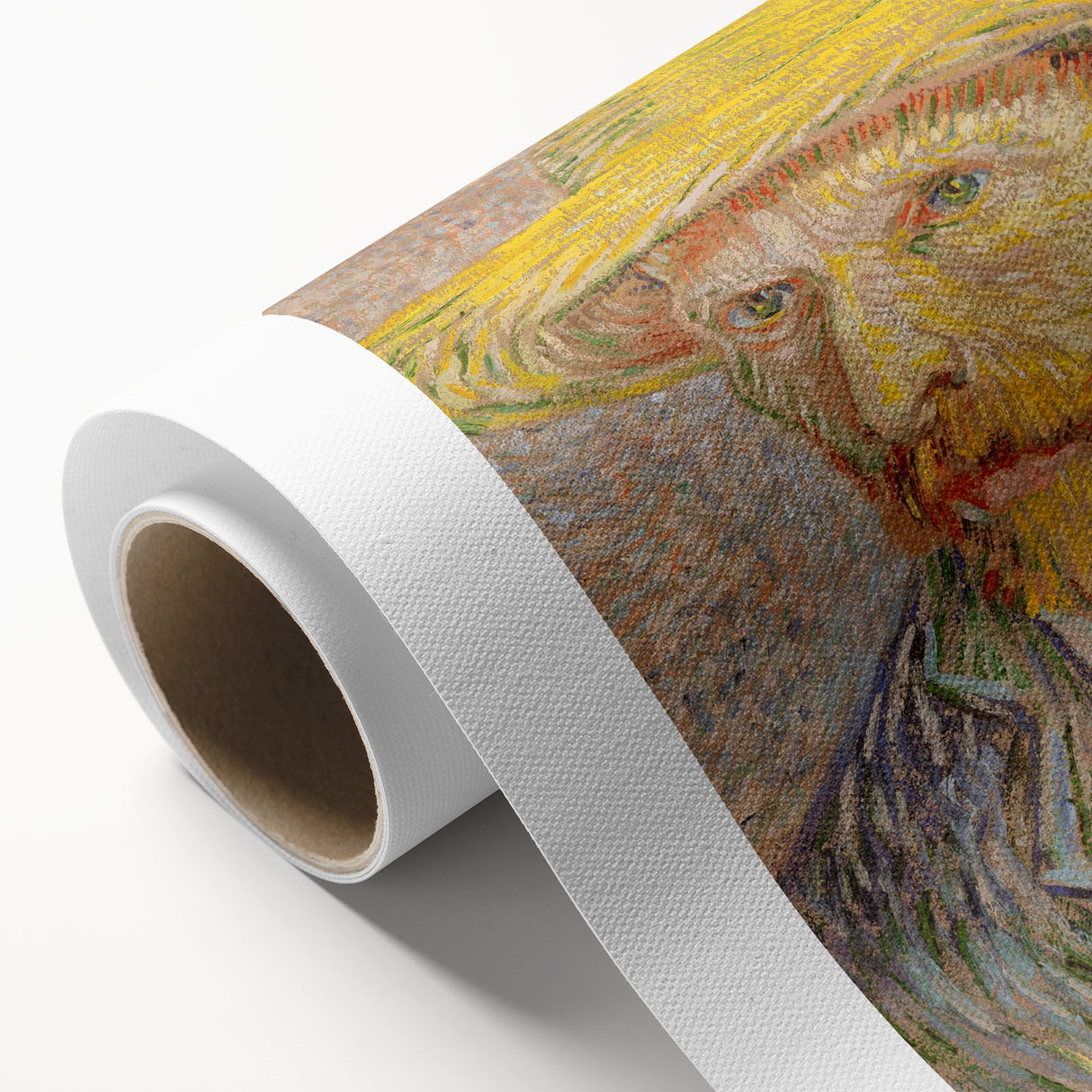 Impressionist Wall Art - Van Gogh Self-Portrait with Straw Hat
