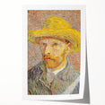 Impressionist Wall Art - Van Gogh Self-Portrait with Straw Hat