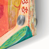 Colorful Woman Portrait | Modern Art Print by Mikuláš Galanda