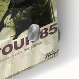 The Smiths 1985 Tour Poster - Vintage Concert Art, Band on Tour