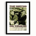The Smiths 1985 Tour Poster - Vintage Concert Art, Band on Tour
