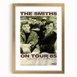 The Smiths 1985 Tour Poster - Vintage Concert Art, Band on Tour