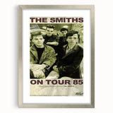 The Smiths 1985 Tour Poster - Vintage Concert Art, Band on Tour