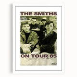 The Smiths 1985 Tour Poster - Vintage Concert Art, Band on Tour