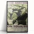 The Smiths 1985 Tour Poster - Vintage Concert Art, Band on Tour