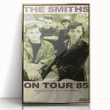 The Smiths 1985 Tour Poster - Vintage Concert Art, Band on Tour