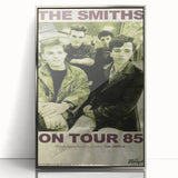 The Smiths 1985 Tour Poster - Vintage Concert Art, Band on Tour