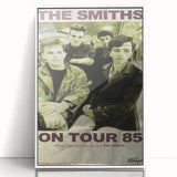 The Smiths 1985 Tour Poster - Vintage Concert Art, Band on Tour