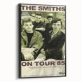The Smiths 1985 Tour Poster - Vintage Concert Art, Band on Tour