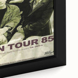 The Smiths 1985 Tour Poster - Vintage Concert Art, Band on Tour