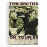 The Smiths 1985 Tour Poster - Vintage Concert Art, Band on Tour