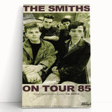 The Smiths 1985 Tour Poster - Vintage Concert Art, Band on Tour