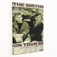 The Smiths 1985 Tour Poster - Vintage Concert Art, Band on Tour