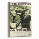 The Smiths 1985 Tour Poster - Vintage Concert Art, Band on Tour
