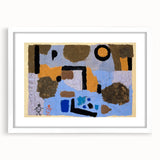Modern Wall Art - With the Two Lost Ones by Paul Klee | Abstract Decor