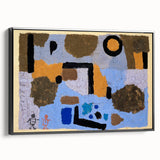 Modern Wall Art - With the Two Lost Ones by Paul Klee | Abstract Decor