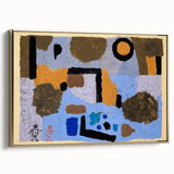 Modern Wall Art - With the Two Lost Ones by Paul Klee | Abstract Decor
