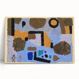 Modern Wall Art - With the Two Lost Ones by Paul Klee | Abstract Decor