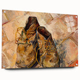 Vincent van Gogh Still Life Wall Art - Shoes (1888) Painting