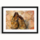 Vincent van Gogh Still Life Wall Art - Shoes (1888) Painting