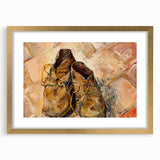 Vincent van Gogh Still Life Wall Art - Shoes (1888) Painting