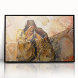 Vincent van Gogh Still Life Wall Art - Shoes (1888) Painting