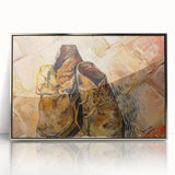 Vincent van Gogh Still Life Wall Art - Shoes (1888) Painting