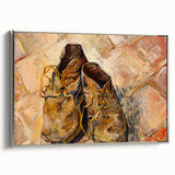 Vincent van Gogh Still Life Wall Art - Shoes (1888) Painting