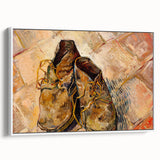 Vincent van Gogh Still Life Wall Art - Shoes (1888) Painting