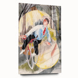 Vaudeville Bicycle Rider | Modern Art Print by Charles Demuth