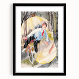 Vaudeville Bicycle Rider | Modern Art Print by Charles Demuth