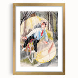 Vaudeville Bicycle Rider | Modern Art Print by Charles Demuth