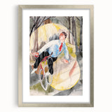 Vaudeville Bicycle Rider | Modern Art Print by Charles Demuth