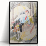 Vaudeville Bicycle Rider | Modern Art Print by Charles Demuth
