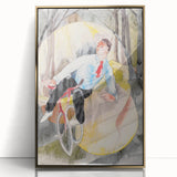 Vaudeville Bicycle Rider | Modern Art Print by Charles Demuth