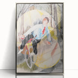Vaudeville Bicycle Rider | Modern Art Print by Charles Demuth