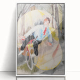 Vaudeville Bicycle Rider | Modern Art Print by Charles Demuth