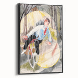 Vaudeville Bicycle Rider | Modern Art Print by Charles Demuth