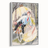 Vaudeville Bicycle Rider | Modern Art Print by Charles Demuth