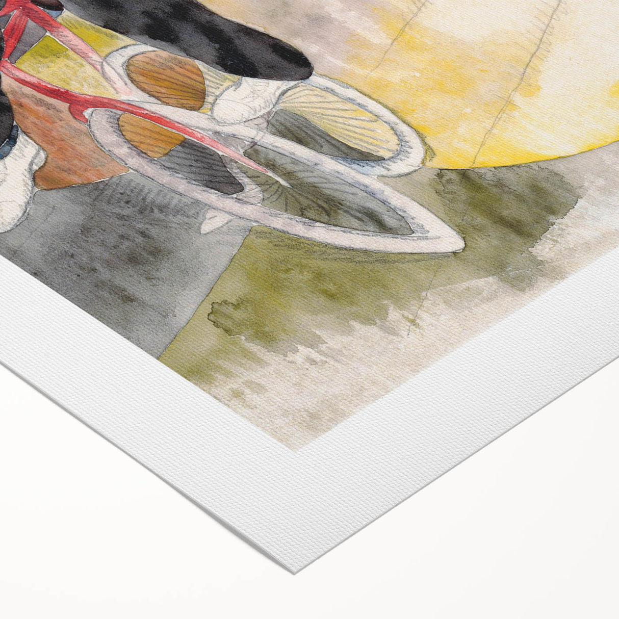 Vaudeville Bicycle Rider | Modern Art Print by Charles Demuth