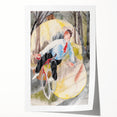 Vaudeville Bicycle Rider | Modern Art Print by Charles Demuth
