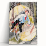 Vaudeville Bicycle Rider | Modern Art Print by Charles Demuth